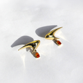 PAPAYA DROP EARRING