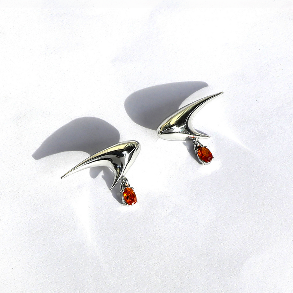 PAPAYA DROP EARRING